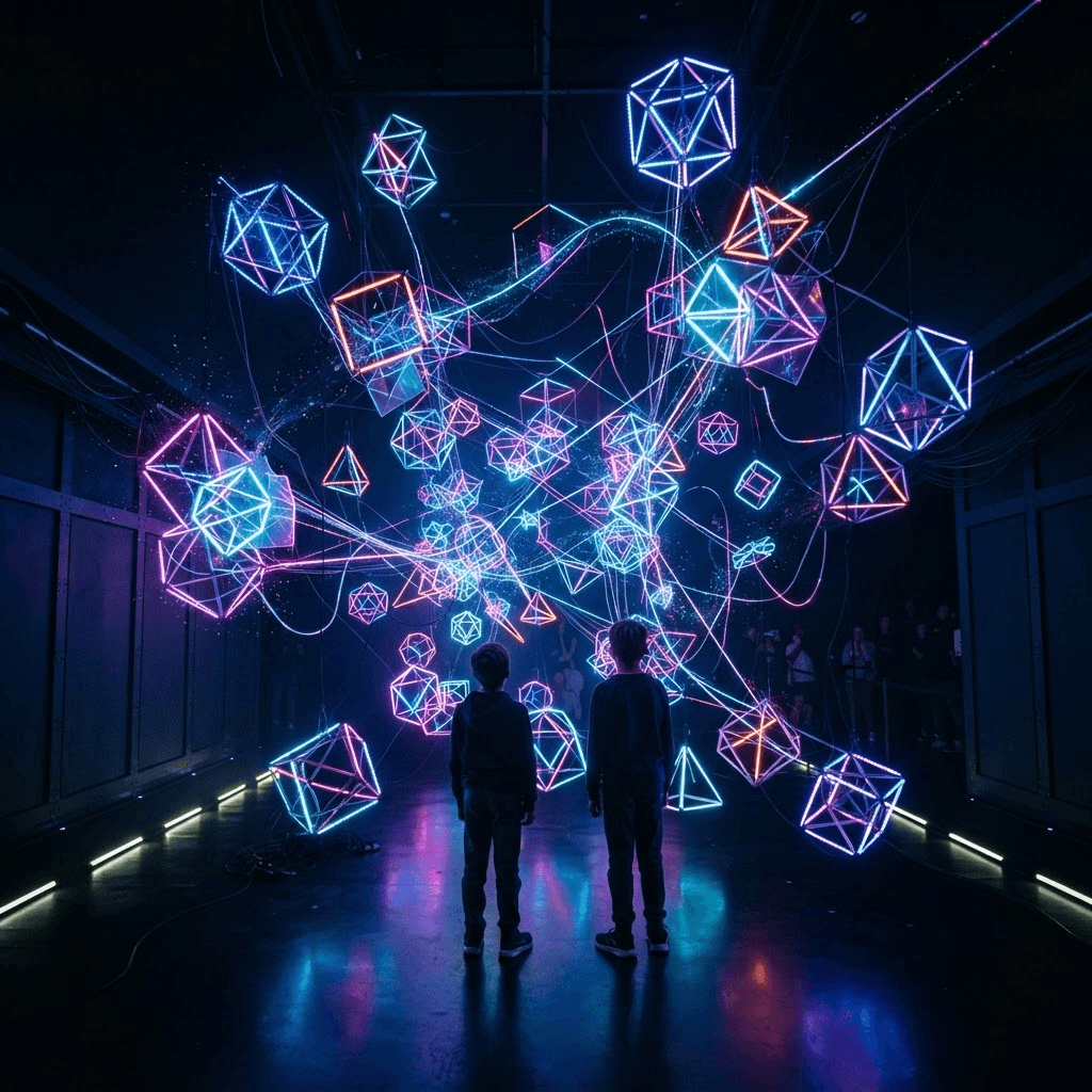 Coded Futures exhibition